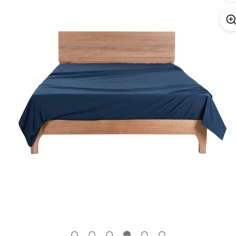 Mainstays 300TC cotton rich percale flat sheet